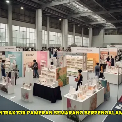 Vendor Booth Eco Expo oleh Kontraktor Profesional di Semarang